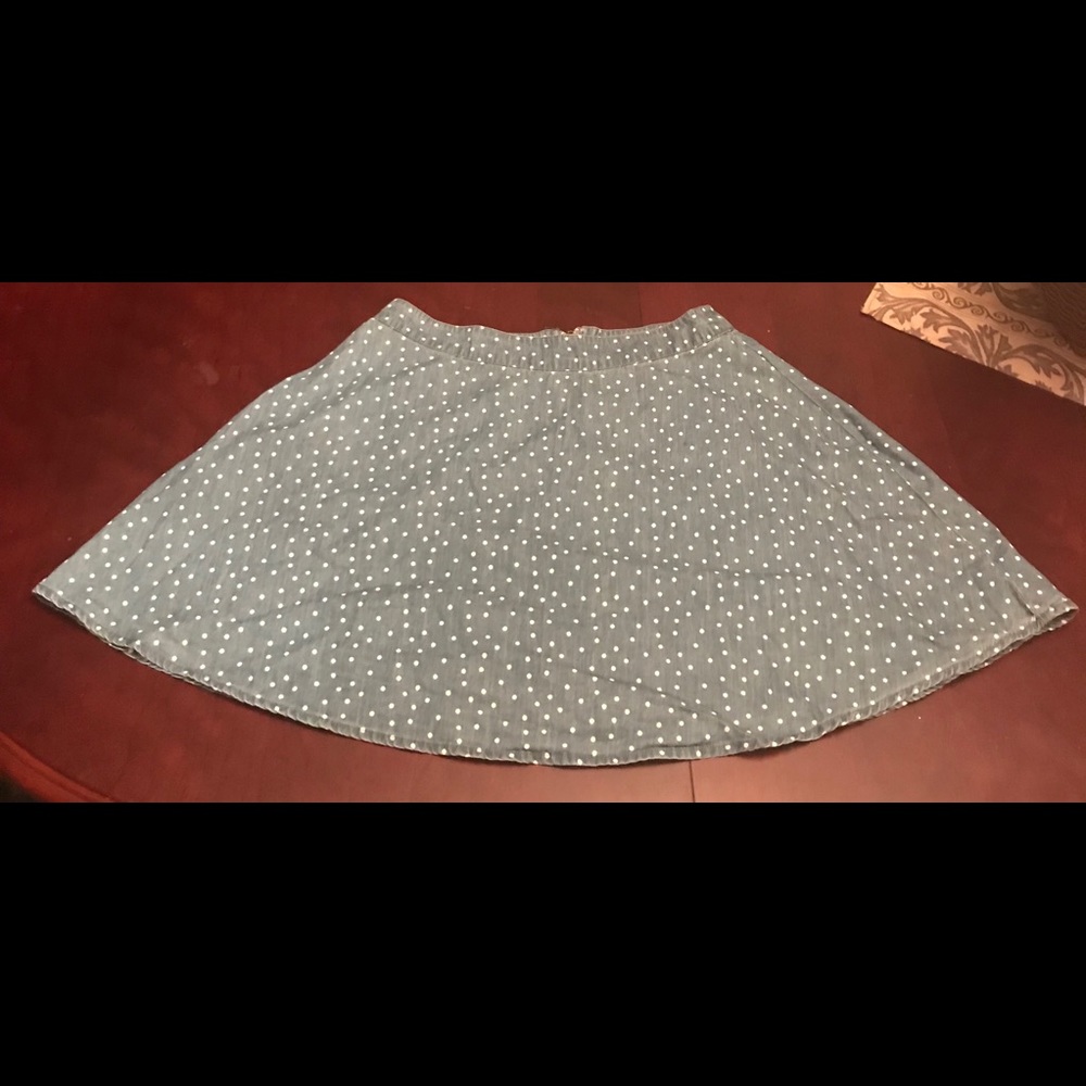 Polka dot skirt